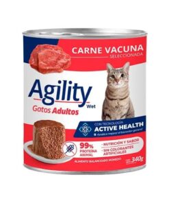 Agility humedo Cats Adulto Carne x 340grs