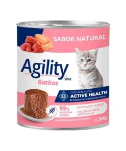 Agility humedo Cats Natural x 340grs
