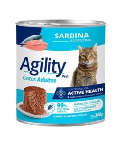 Agility humedo Cats Sardina x 340grs