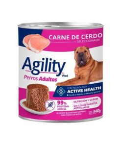 Agility humedo Dog Cerdo x 340grs