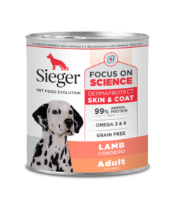 Lata Sieger Derma Cordero x 340grs
