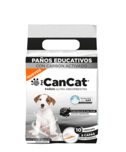 Paño CanCat c/Carbon Activado x 10 und