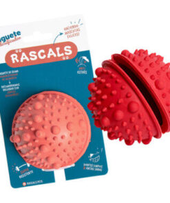Pelota Con Pinches Dispensadora De Alimento De Goma