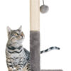 Rascador c/Pelota Oscura 53cm