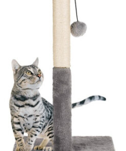 Rascador c/Pelota Oscura 53cm