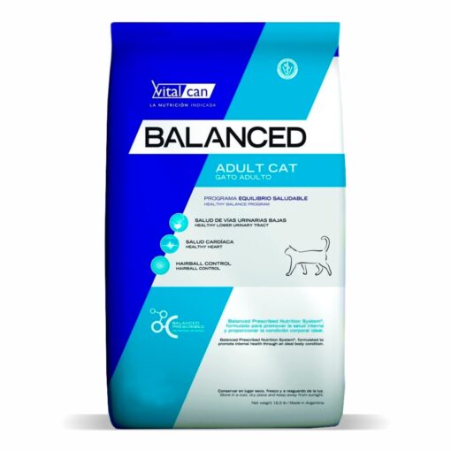 Vital Balanced Gato Adulto x 7.5kg