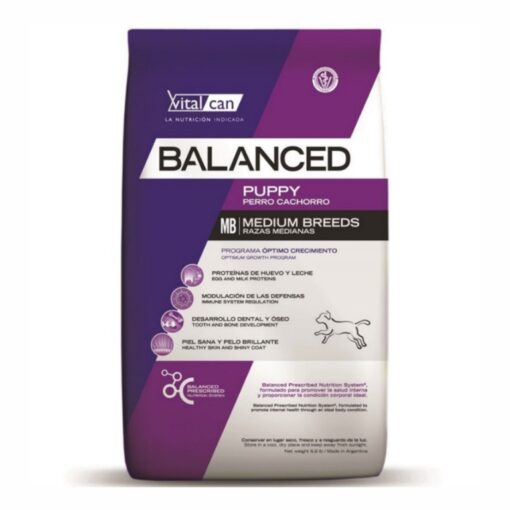 Vital Balanced Junior Medium x 3kg