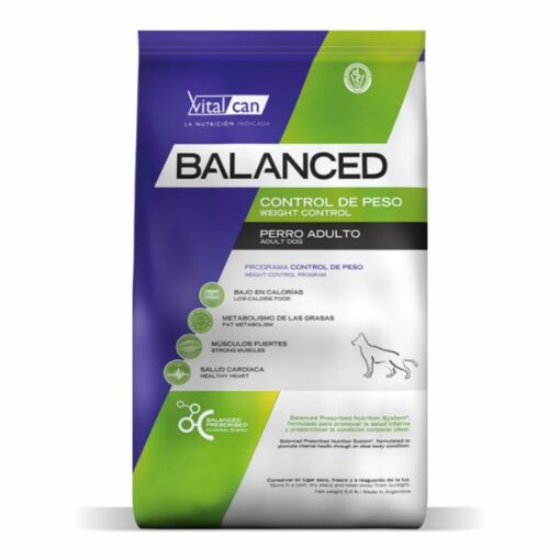 Vital Balanced Perro Ctrl./peso X 3