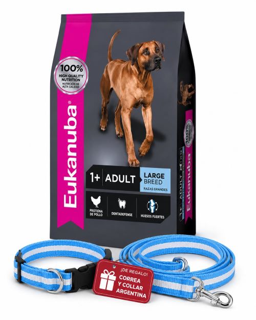 Eukanuba Large Adulto x 3kg+Conjunto de Argentina!!