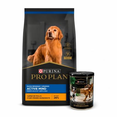 Proplan Active Mind x 3 Kg+lata de Regalo!