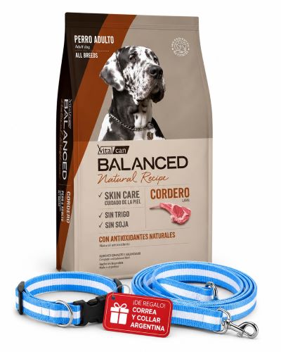 Vital Balanced N.Recipe Cordero x 15kg+Conjunto de Argentina!!