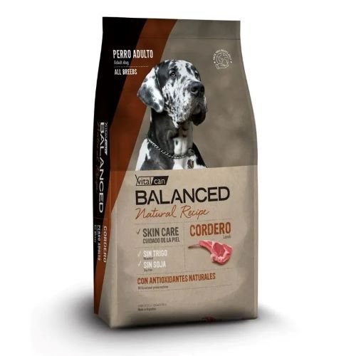 Vital Balanced N.Recipe Cordero x 3kg