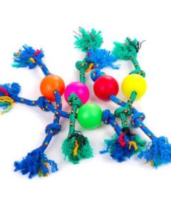 Pelota de Goma Mediana c/Soga