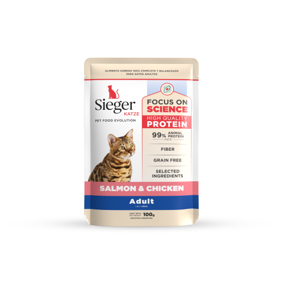 Sobre Sieger Katze Adulto x 100gr