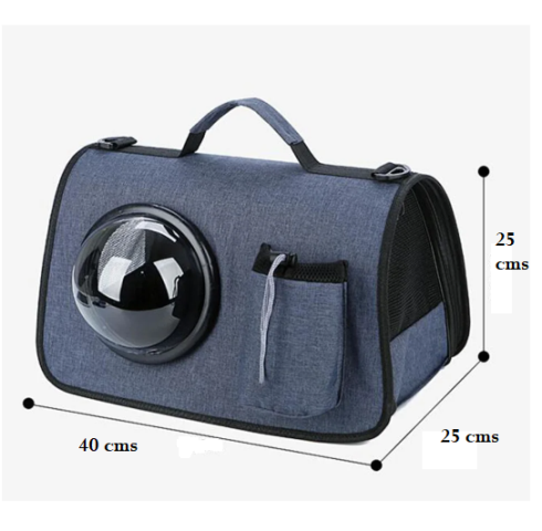 Bolso de Viaje con Visor Burbuja 40x40x25 - Imagen 2