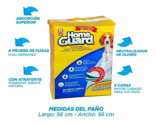 Paños Dog It 55×55 – 30 Un. - Imagen 2