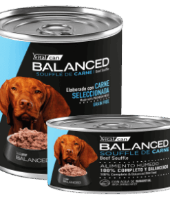 Balanced Souffle Perro Adulto Carne 340/85grs