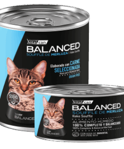 Balanced Souffle Gato Adulto Merluza 340/85grs