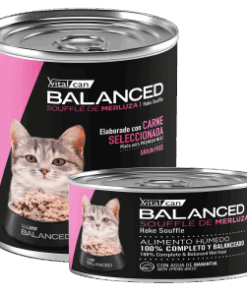 Balanced Souffle Gato Cachorro Merluza 340/85grs