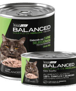 Balanced Souffle Gato Castrad. Merluza 340/85grs
