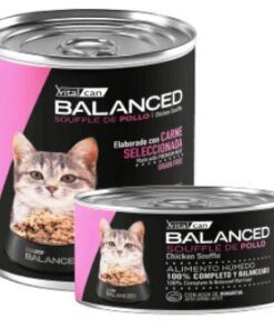 Balanced Souffle Gato Cachorro Pollo 340/85grs