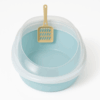 Litera Oval Transparente c/Palita