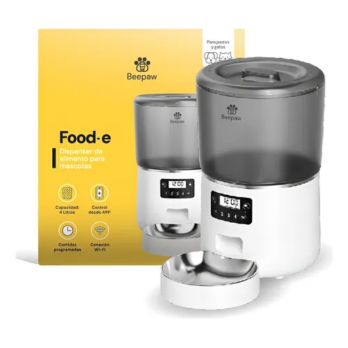 Comedero Interactivo Food-E C/Camara
