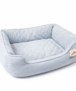 Cama Cuadrada Celeste n°1 47x37x17cm