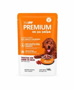 Sobre Premium Perro Adulto Carne.x 100grs
